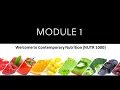Module 1 intro