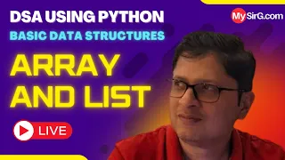 Array and List DSA using Python MySirG