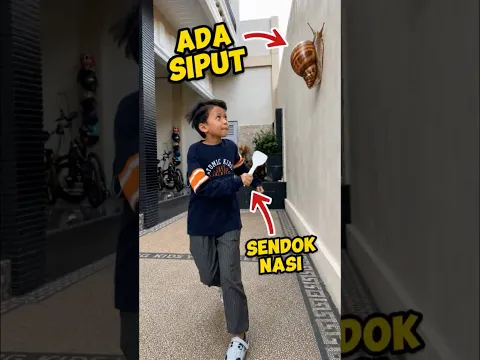 Kaget, ada siput 🐌