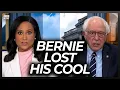 Bernie Sanders Gets Visibly Angry When Host Goes Off Script to Ask This