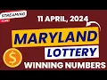Maryland Midday Lottery Results For - 11 Apr 2024