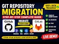 How to Migrate a Git Repository with Full Commit History Branches and Tags DevOps Tutorial