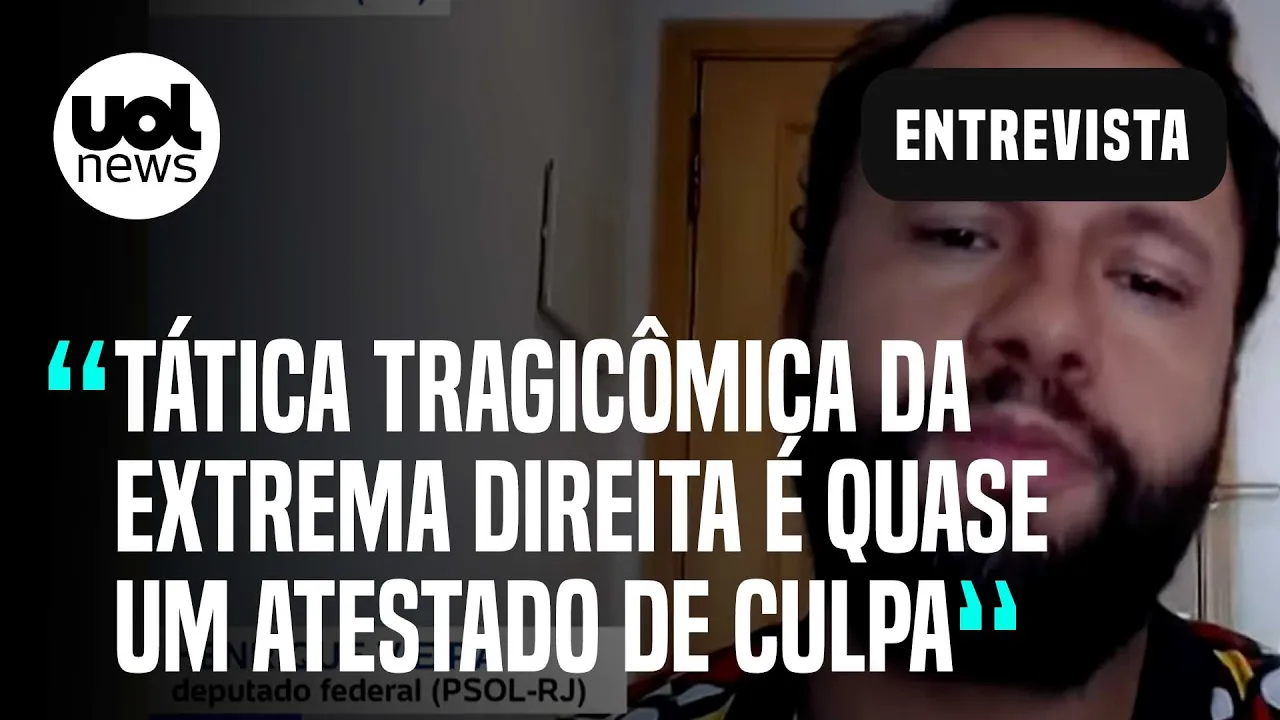 8/1: Tática tragicômica da extrema direita é quase atestado de culpa, diz deputado Henrique Vieira