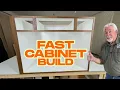 Cabinet Build Basic Vanity In Less Than 30 Minutes