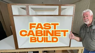 Cabinet Build Basic Vanity In Less Than 30 Minutes 