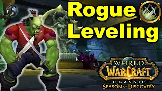 Rogue Leveling Tips Tricks in Season of Discovery - Deadly Brew Rune Poisons Talents Weapons