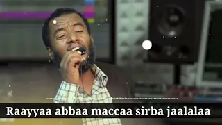 Bareeddu Jimmaa Music Raayyaa Abbaa Maccaa 