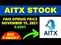 AITX STOCK AITXSTOCK PREDICTION AITXSTOCK ANALYSIS AITXCORP