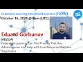 Download Lagu FLOW Seminar #121: Eduard Gorbunov (MBZUAI) FL Can Help with Low-Recourse Machine Translation