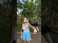 The weather in Bali now is so hot her