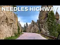 Driving the Needles Highway in the Black Hills South Dakota