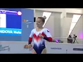 Nela STEPANDOVA (CZE) - 2020 junior Europeans, floor final