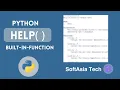 MM Exploring Python Documentation with the help Function