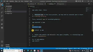 Error Cannot find module semver at Function Module - resolveFilename node js npm