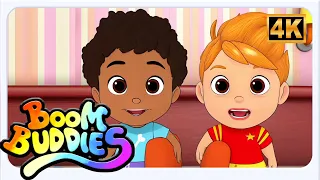 Lima Bayi Kecil | Lagu Belajar Yang Menyenangkan Untuk Anak-Anak - Boom Buddies