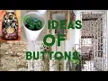 50 Ideas of Buttons Buttons Art Gift Making at Home DIY Home Decore Ideas for Waste Craft Ideas