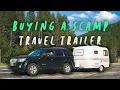 Buying a 13ft Scamp Travel Trailer Mini Tour Nathan the Nomad