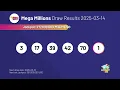 2025-03-14 Mega Millions Lottery Results Winning Numbers