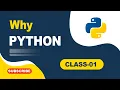 What Is Python Why Python Introduction To Python Class - 01 By Visualpath