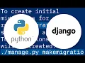 Django - makemigrations
