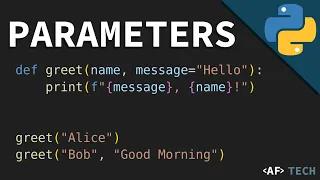 Parameters Keyword Arguments Optional Arguments Return Statements in Python Functions 2