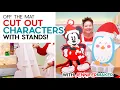DIY Cut Out Characters - Make HUGE Larger Than Mat Projects with Stands