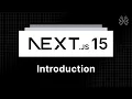 Next js 15 Tutorial - 1