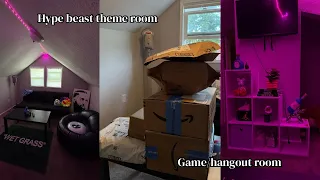 Setting Up Our Game Room!!