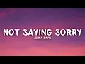 Download Lagu Jenna Davis - Not Saying Sorry (Lyrics)