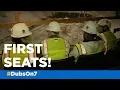 Warriors install first seats at the SF Chase Center
