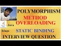 Method Overloading Polymorphism OOPS Telugu Dr Venkat Cpp Python C