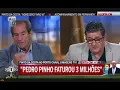Octavio Machado e Fernando Mendes em grande discussao no Liga D Ouro
