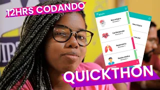 QUICKTHON: 12hrs desenvolvendo um APLICATIVO para SAÚDE