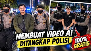 Viral Video Ai Ditangkap Polisi! Begini Cara Membuatnya Secara Gratis