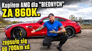 Kupiłem AMG dla "BIEDNYCH" za 860k PLN! ZEPSUŁ SIĘ PO 700km