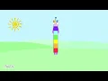 Numberblocks 1 to 20 but is a remaking style