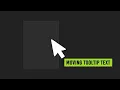 Moving Tooltip Text on Mousemove Javascript