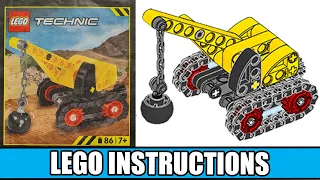 LEGO Instructions - Technic - 412401 - Wrecking Ball Crane - Magazine Gift