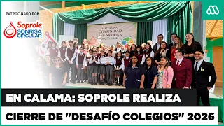 Soprole realiza cierre de Desafío Colegios tras recolectar 37,5 toneladas de envases para reciclaje
