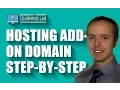 Hosting add-on domain process step-by-step WP Learning Lab