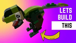 LEGO Dinosaur 11963 Stop Motion Build #lego #legostopmotion