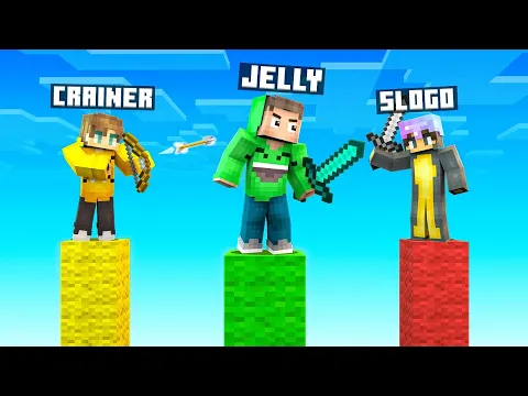 Download MP3 YELLOW vs. GREEN vs. RED Tower Challenge in Minecraft!