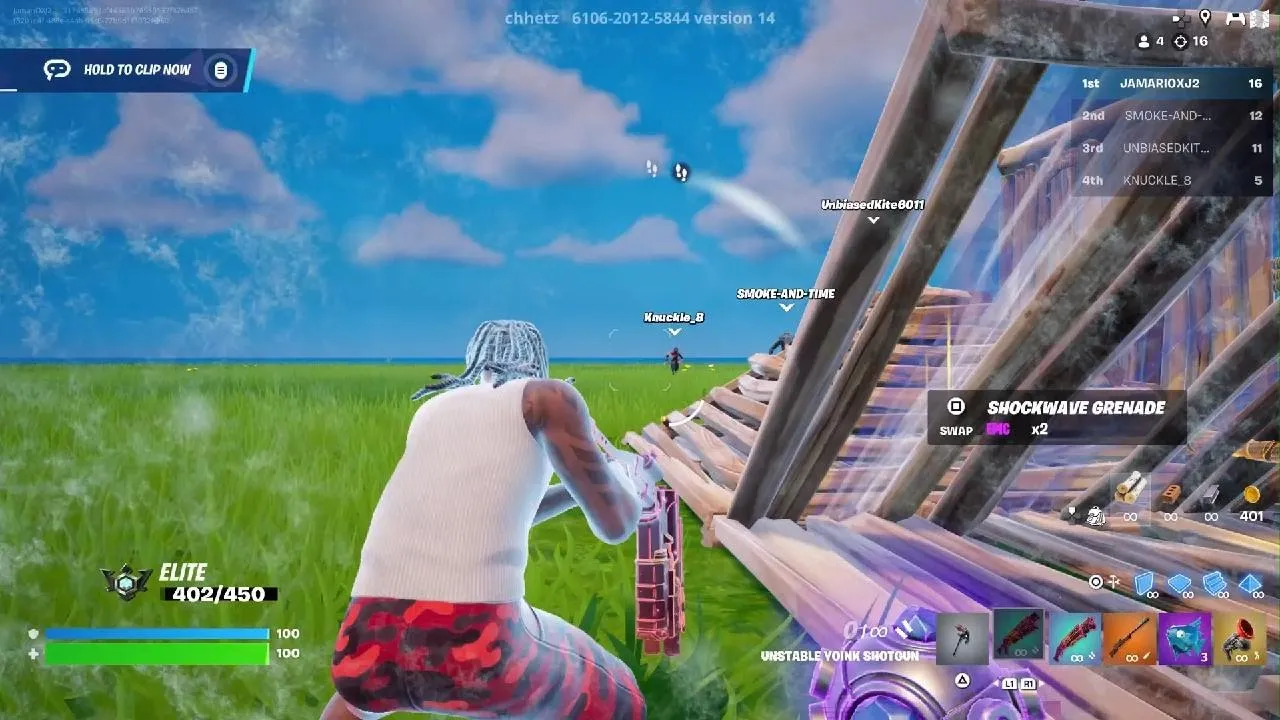 Just clipped.My best friend That's a part of OXJ