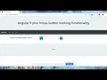 Angular 9 custom plus minus quantity section