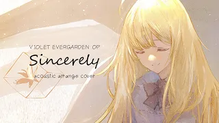 「Sincerely」acoustic arrange cover. 鹿乃（ヴァイオレット・エヴァーガーデンOP）