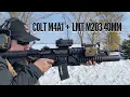 Colt M4A1 LMT M203 40MM Grenade Launcher