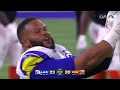 Aaron Donald wins the Super Bowl for the Rams