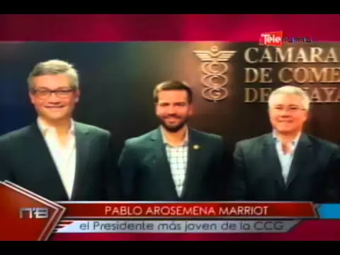 Pablo Arosemena Marriot el presidente más joven de la CCG
