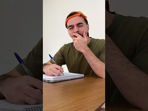 por que você fica cansado quando estuda?