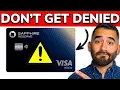 How To Get Approved for the Chase Sapphire Reserve Learn From My Mistakes